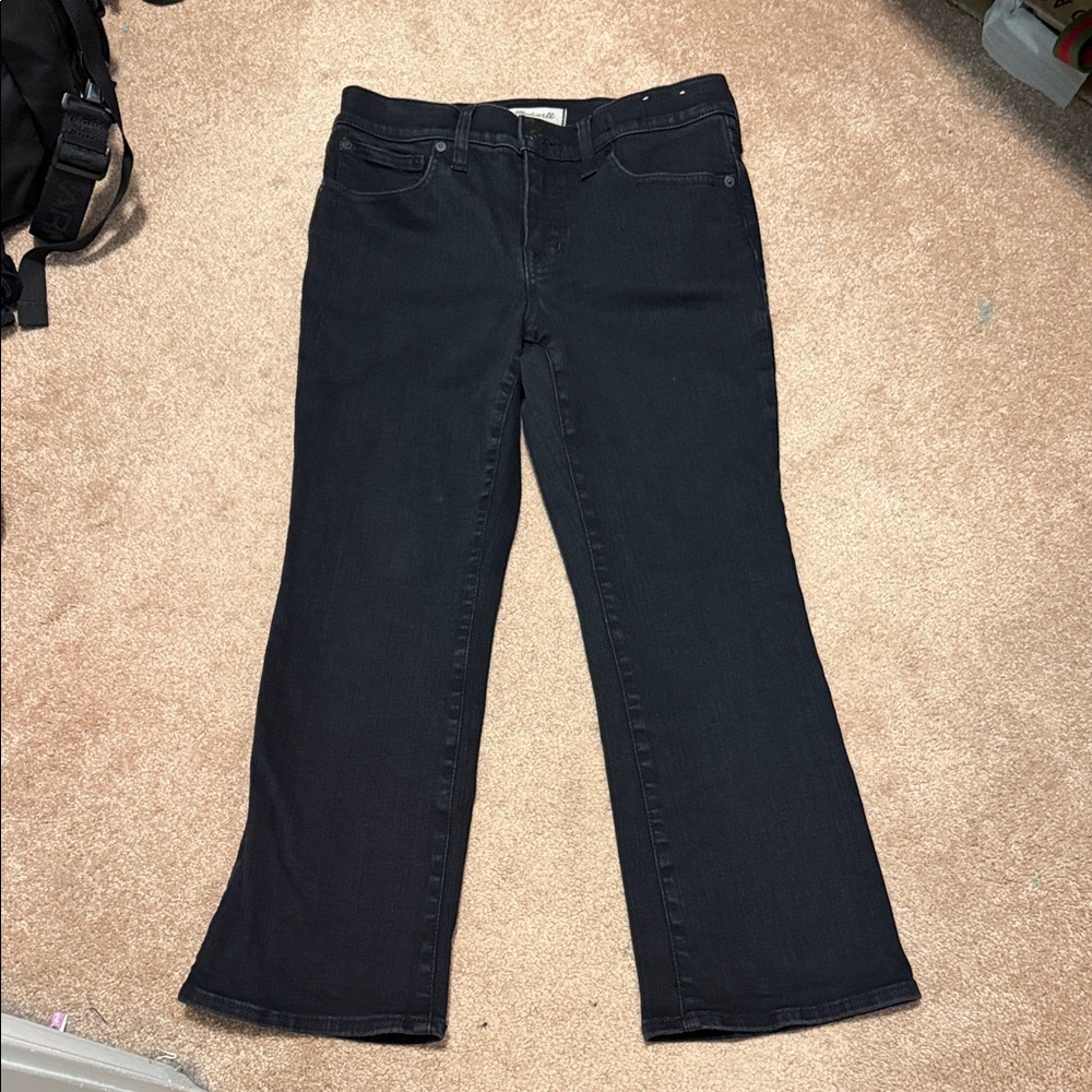 Madewell mid-rise kick out jeans size 28P